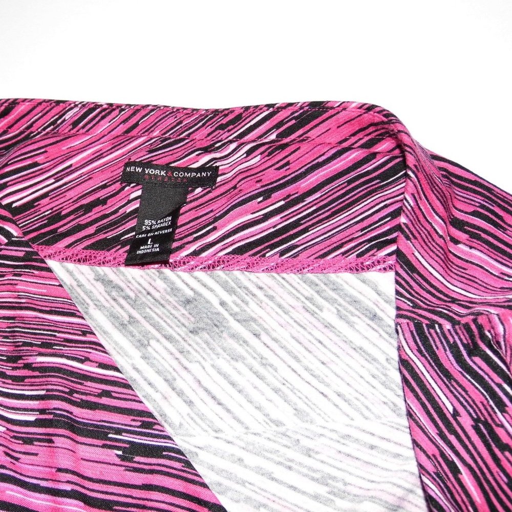 New York & Co A-line printed Soft skirt size L - Picture 5 of 8